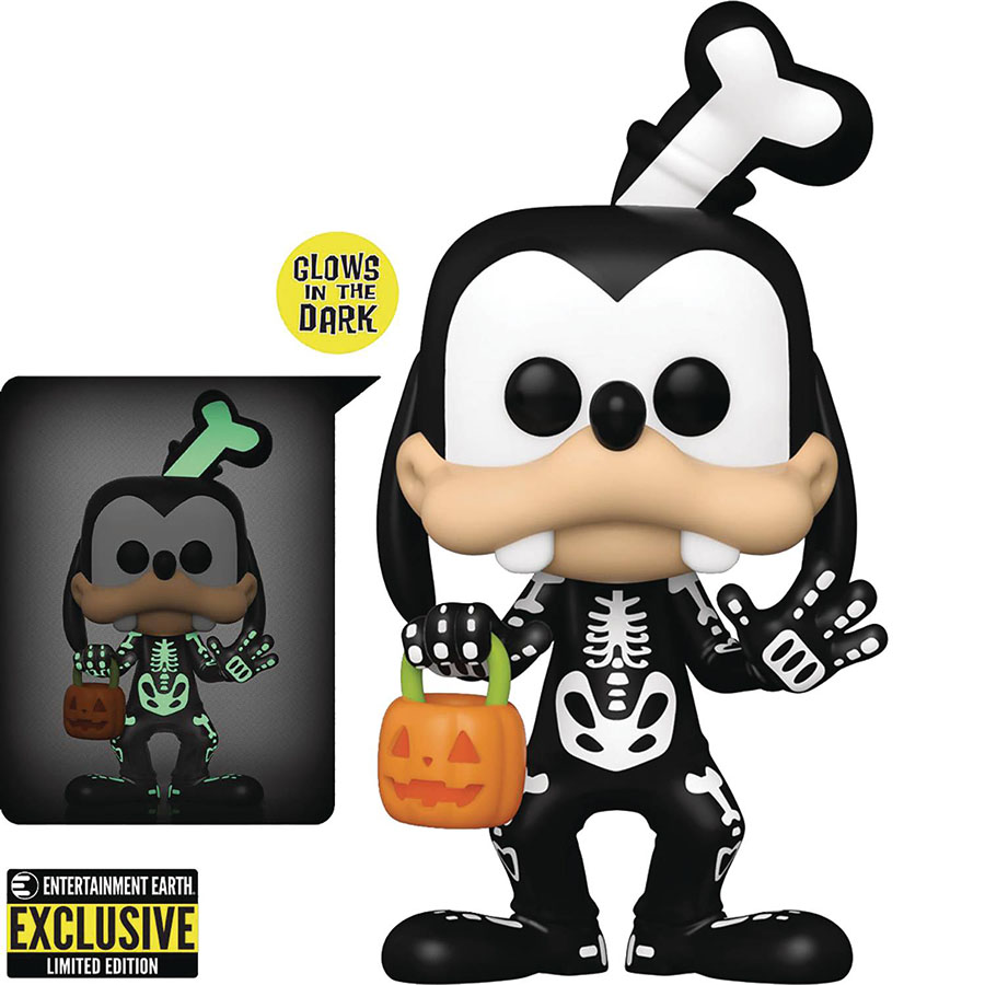 POP Disney Goofy Skeleton Glow-In-The-Dark Vinyl Figure