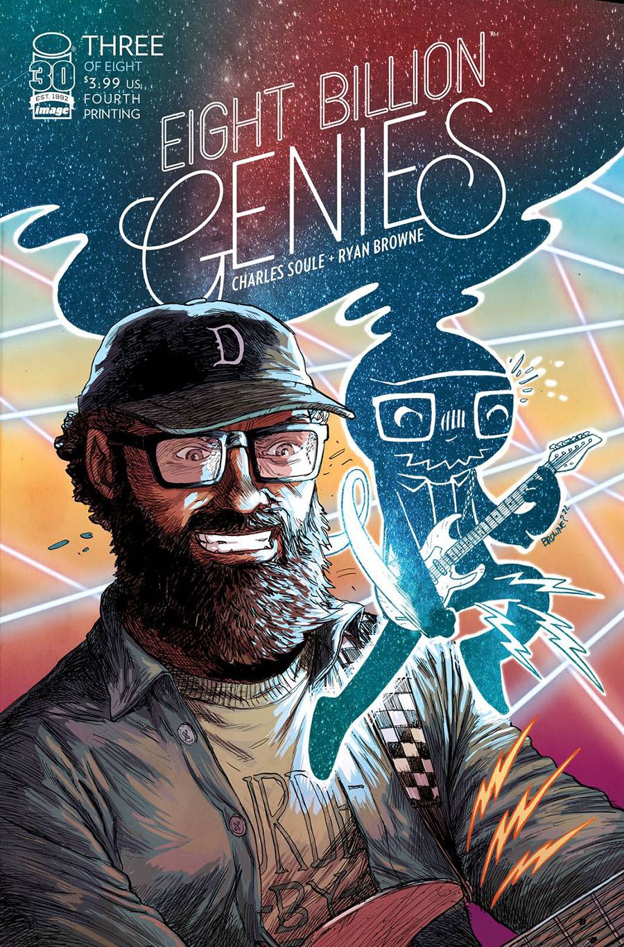 Eight Billion Genies #3 Cover E 4th Ptg