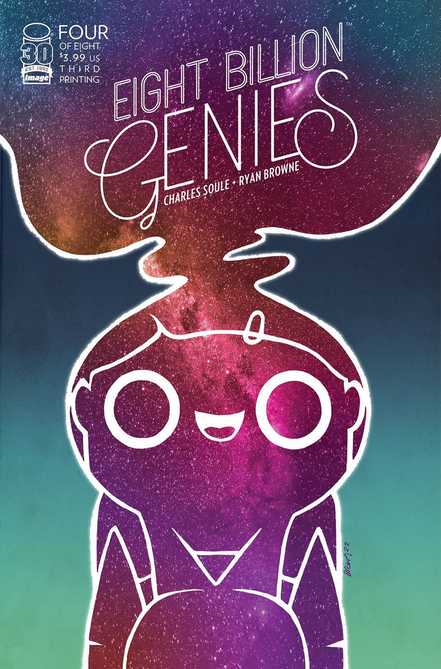 Eight Billion Genies #4 Cover D 3rd Ptg