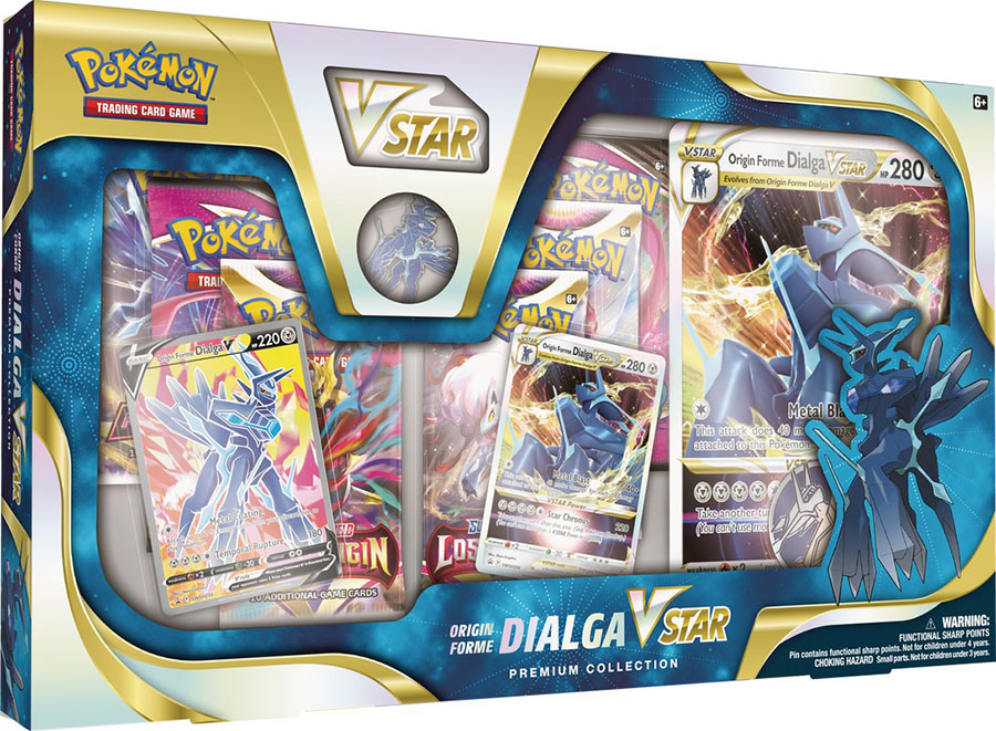 Pokemon Dialga Palika Vstar Premium Collection (Filled Randomly)