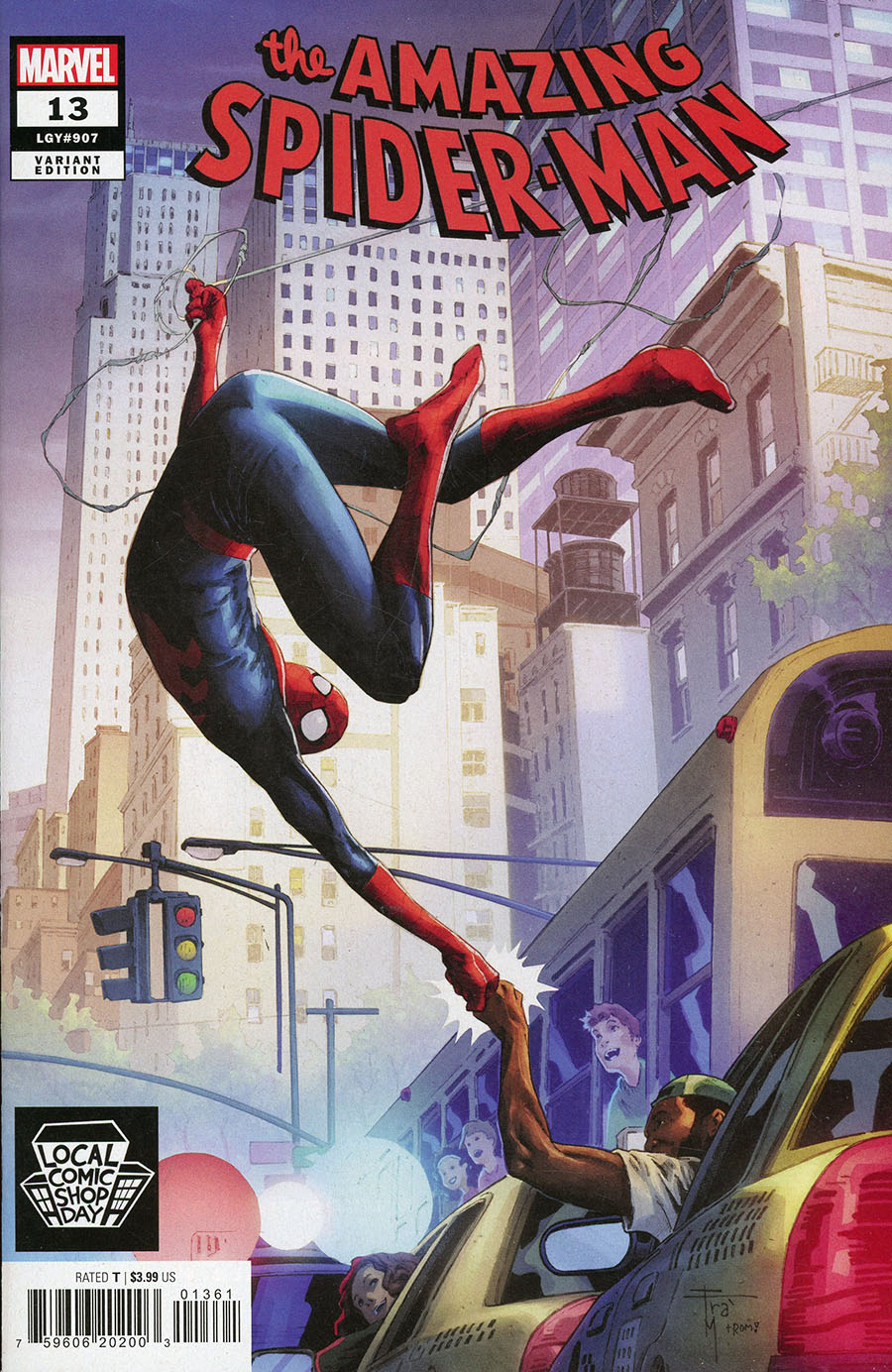 Amazing Spider-Man Vol 6 #13 Cover D Variant Francesco Mobili LCSD 2022 Cover