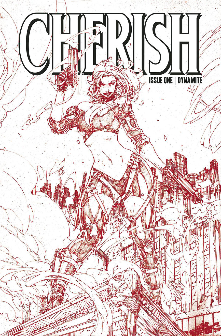Cherish #1 Cover R Incentive Brett Booth Fiery Red Cover
