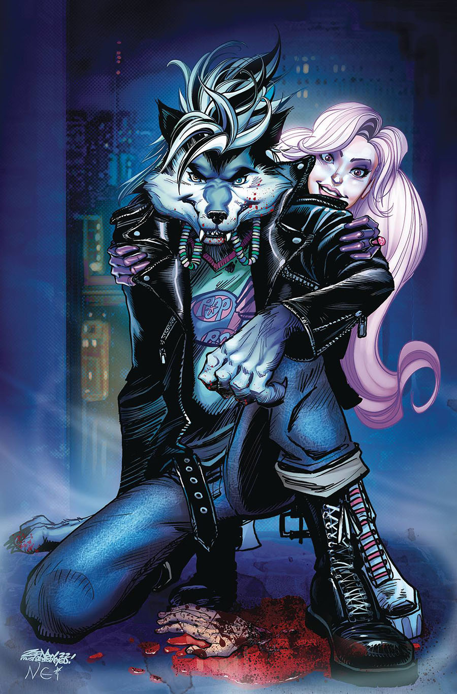 Sweetie Candy Vigilante #2 Cover O Incentive Jeff Zornow Candy Wolf & Sweetie Virgin Cover