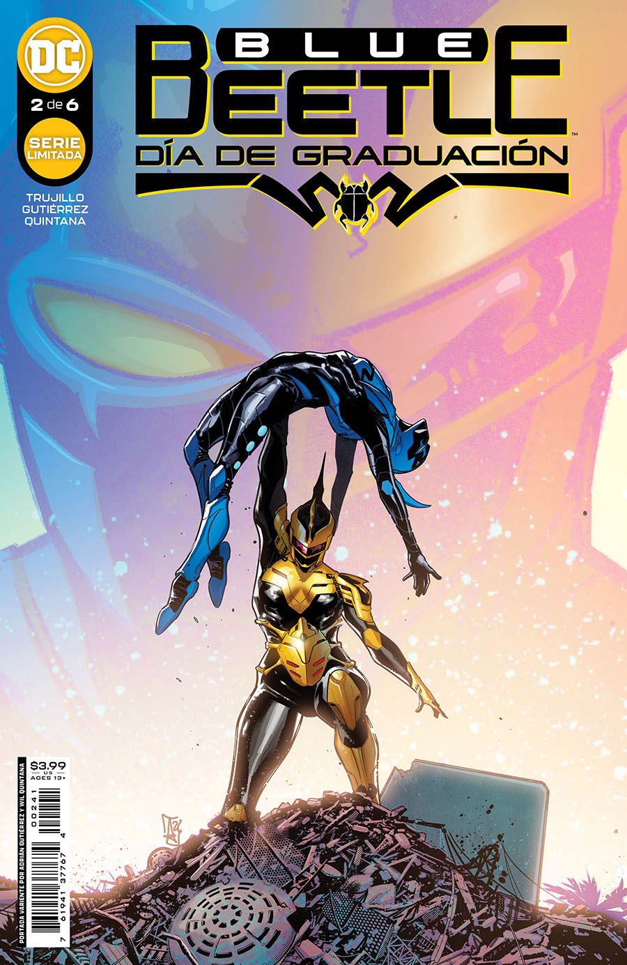 Blue Beetle Graduation Day #2 Cover C Spanish Language Version