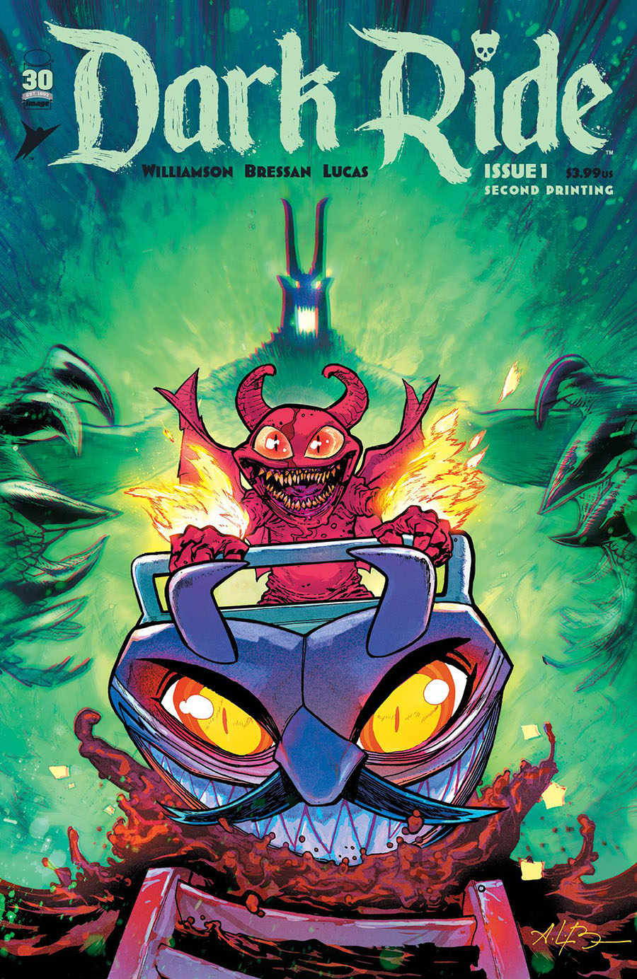 Dark Ride #1 Cover G 2nd Ptg