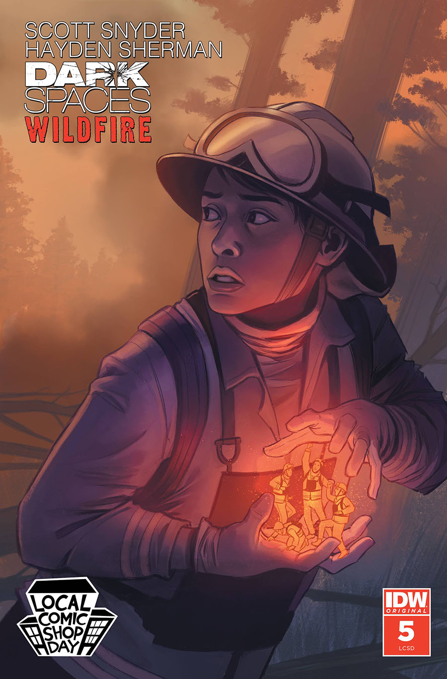 Dark Spaces Wildfire #5 Cover E Variant Caitlin Yarsky LCSD 2022 Cover