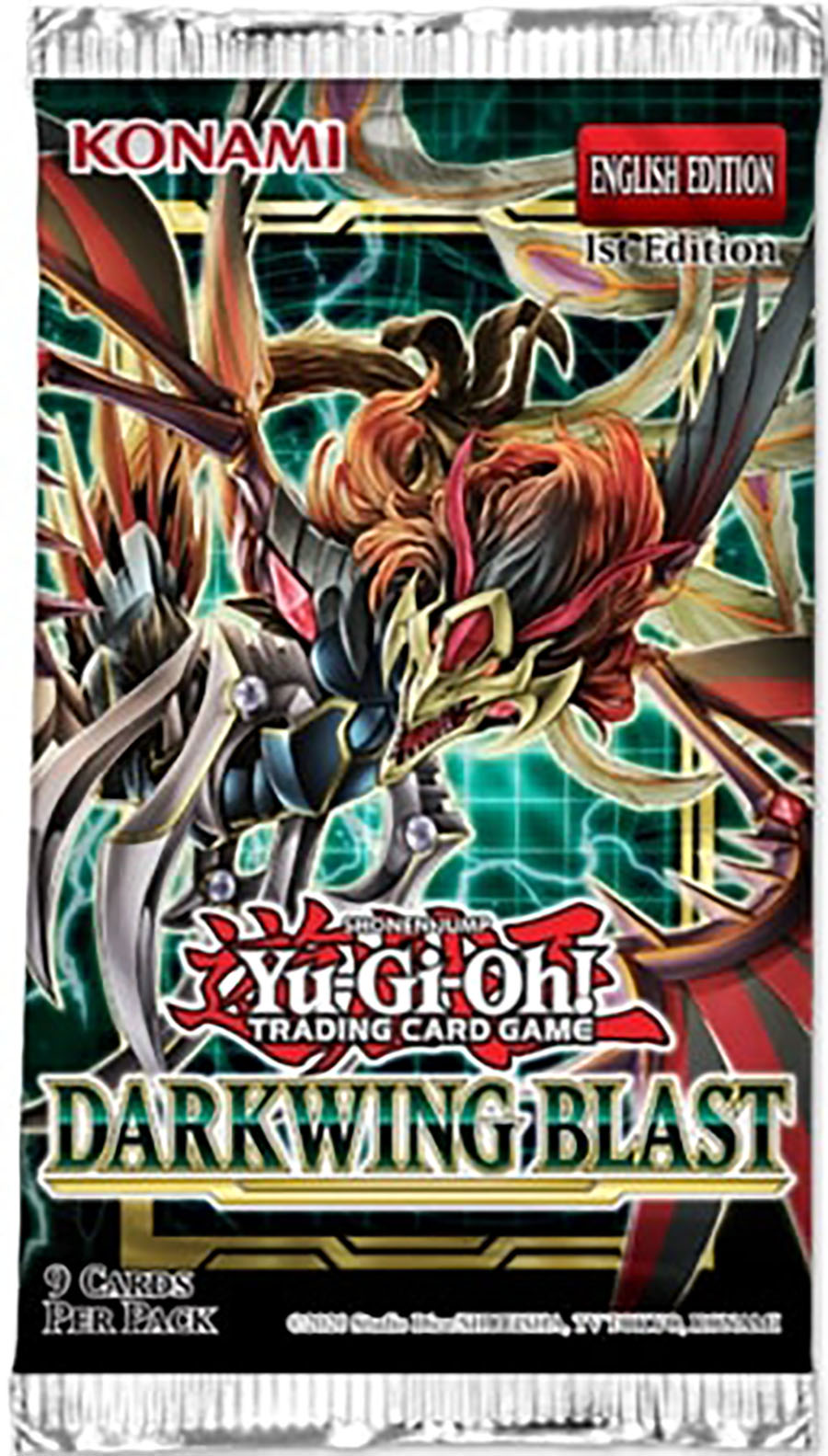 Yu-Gi-Oh Darkwing Blast Booster Pack