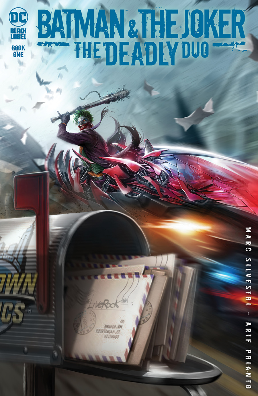 Batman & The Joker The Deadly Duo #1  Midtown Exclusive Cover A Francesco Mattina Color Variant Cover
