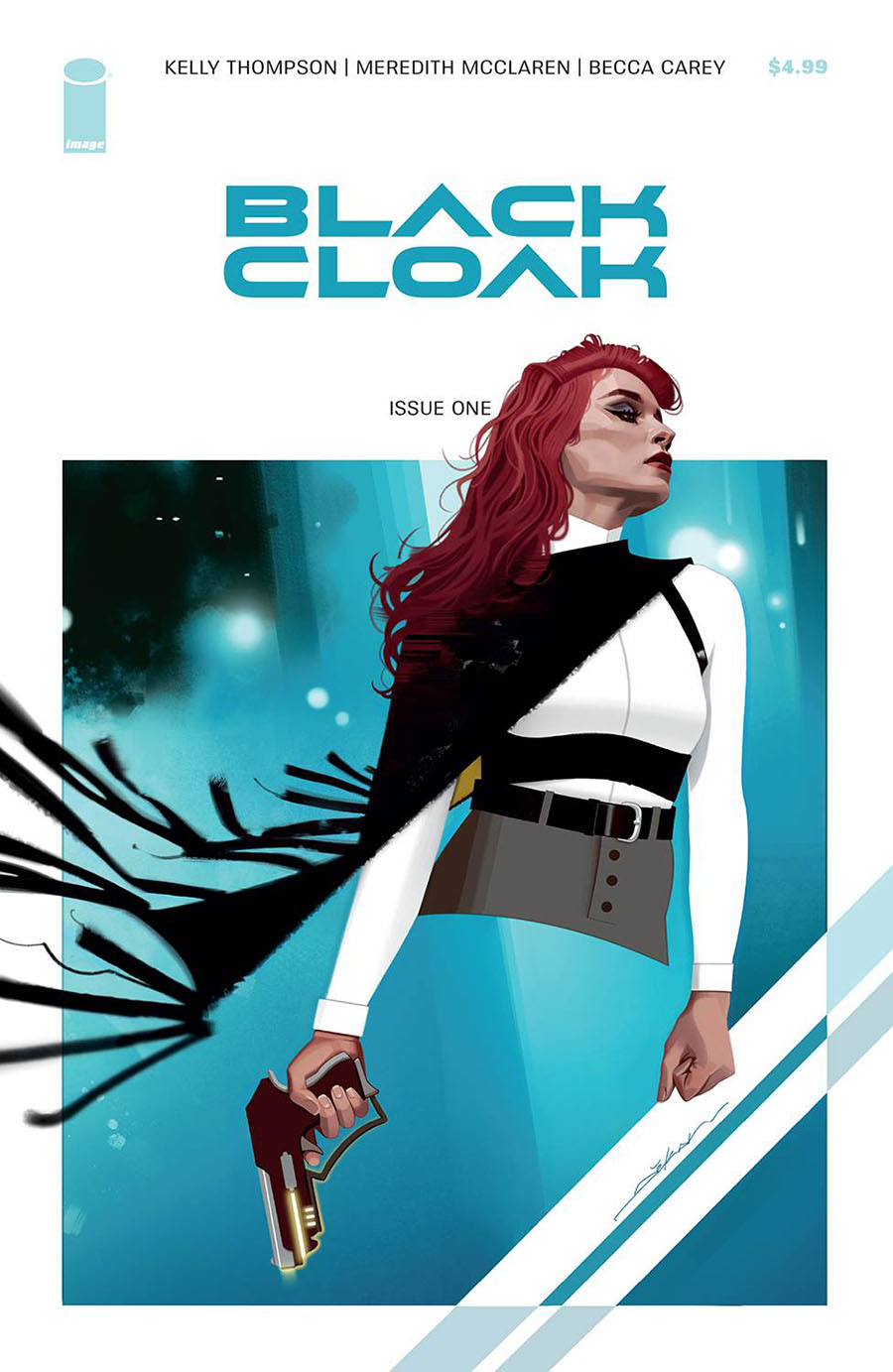 Black Cloak #1 Cover B Variant Jeff Dekal Cover