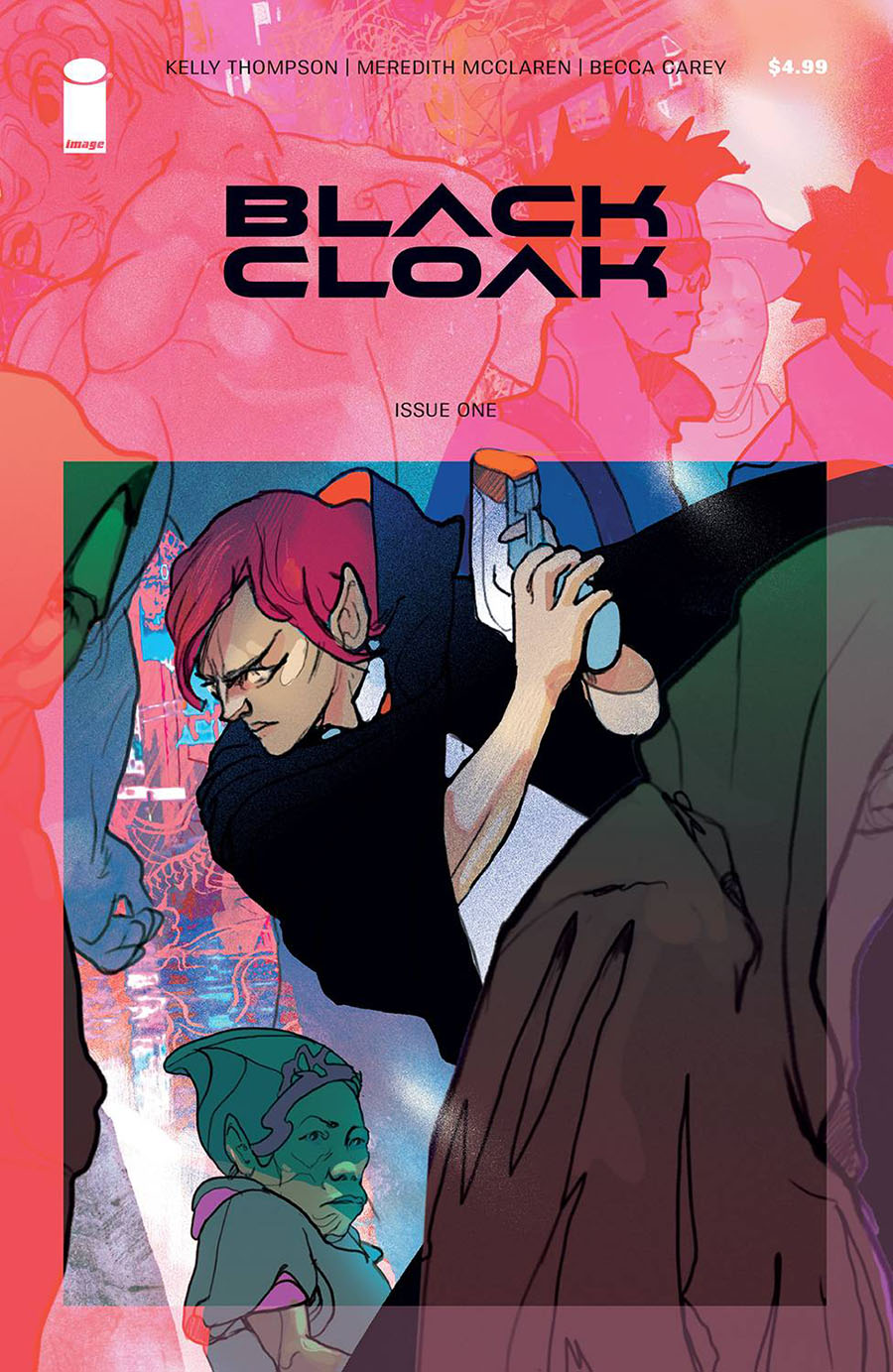 Black Cloak #1 Cover C Variant Christian Ward Cover