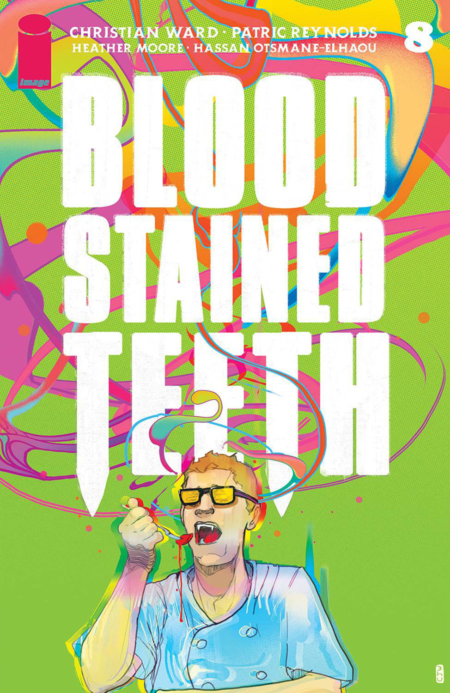 Blood-Stained Teeth #8 Cover A Regular Christian Ward Cover