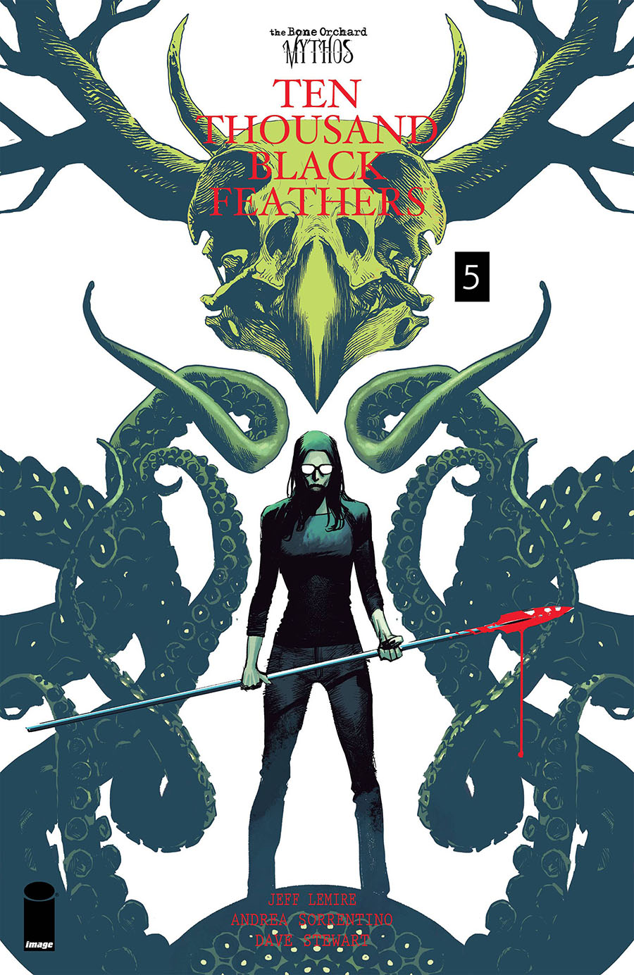 Bone Orchard Mythos Ten Thousand Black Feathers #5 Cover B Variant Rafael Albuquerque Cover