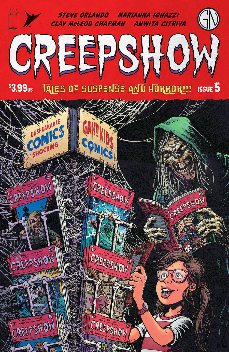 Creepshow #5 Cover A Regular Chris Burnham & Adriano Lucas Cover