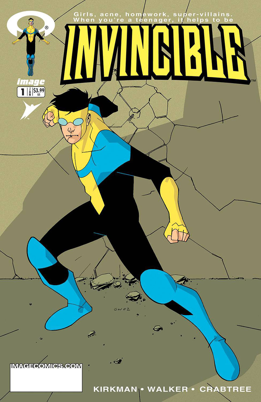 Invincible #1 Cover G Facsimile Edition