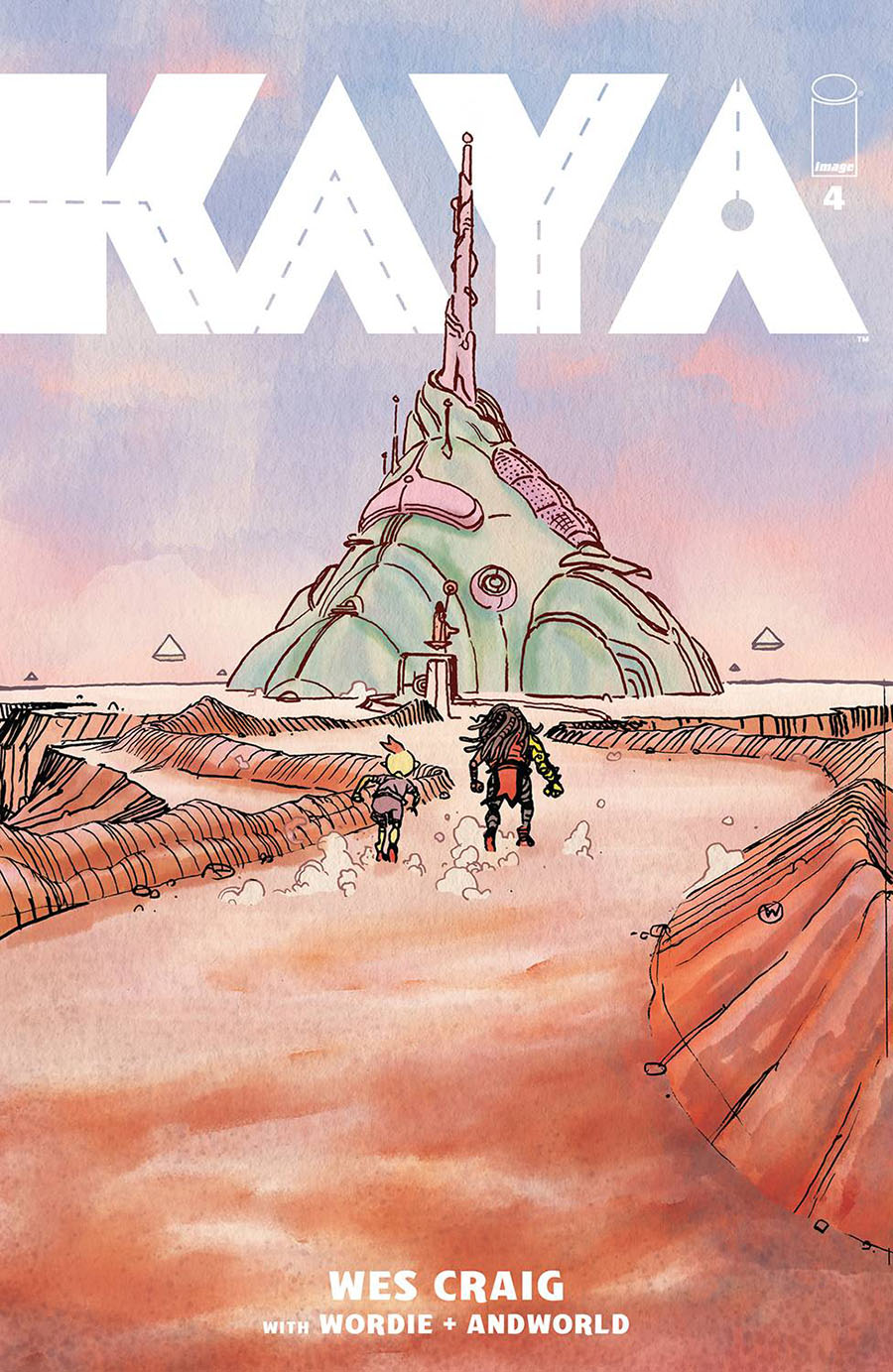 Kaya #4 Cover B Variant Wes Craig Cover