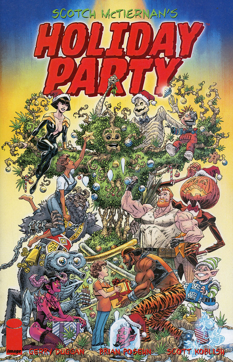 Scotch McTiernans Holiday Party #1 (One Shot) Cover A Regular Scott Koblish Cover