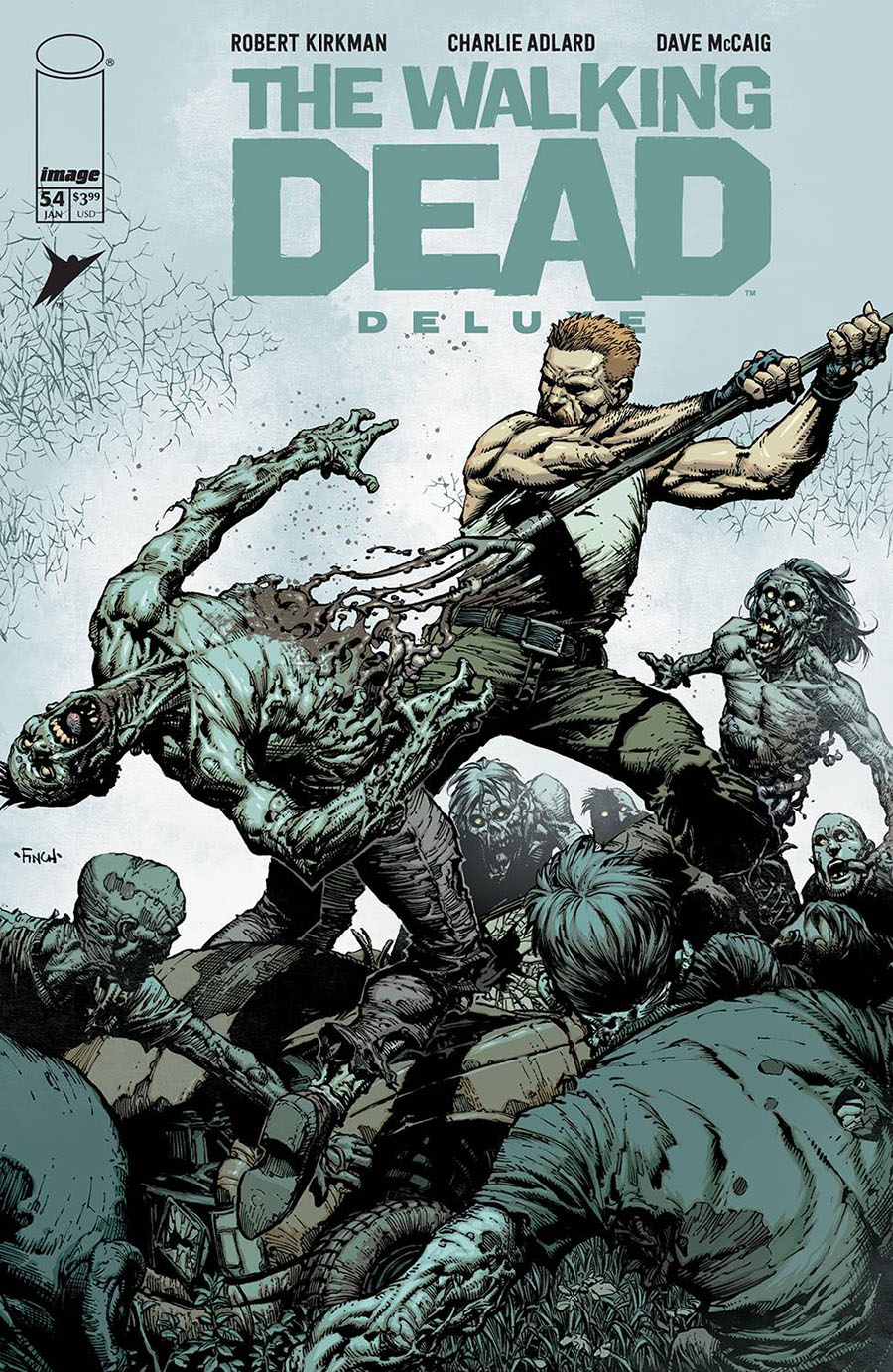 Walking Dead Deluxe #54 Cover A Regular David Finch & Dave McCaig Cover