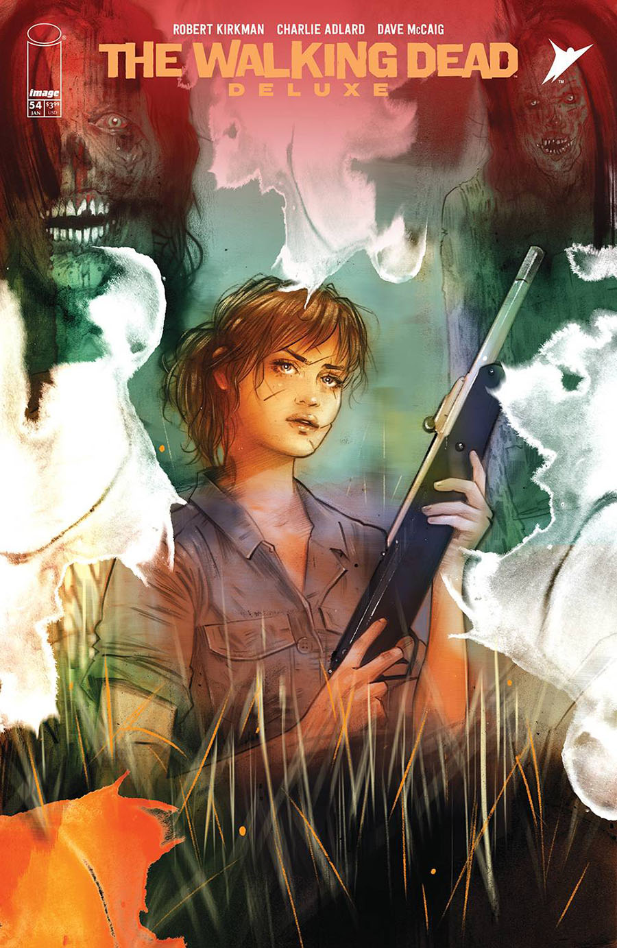 Walking Dead Deluxe #54 Cover C Variant Tula Lotay Cover