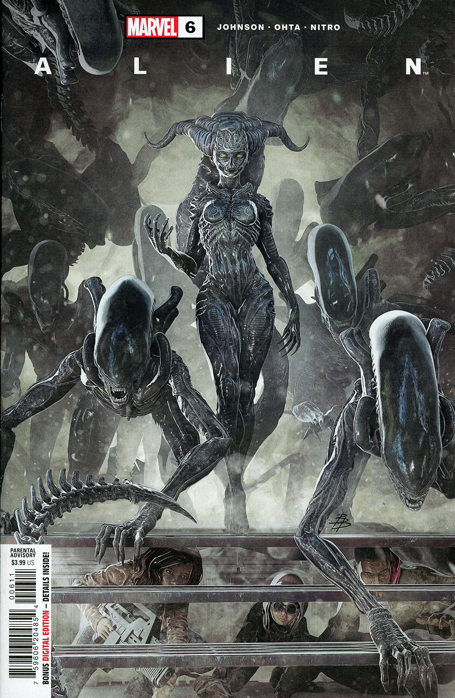 Alien Vol 2 #6 Cover A Regular Bjorn Barends Cover