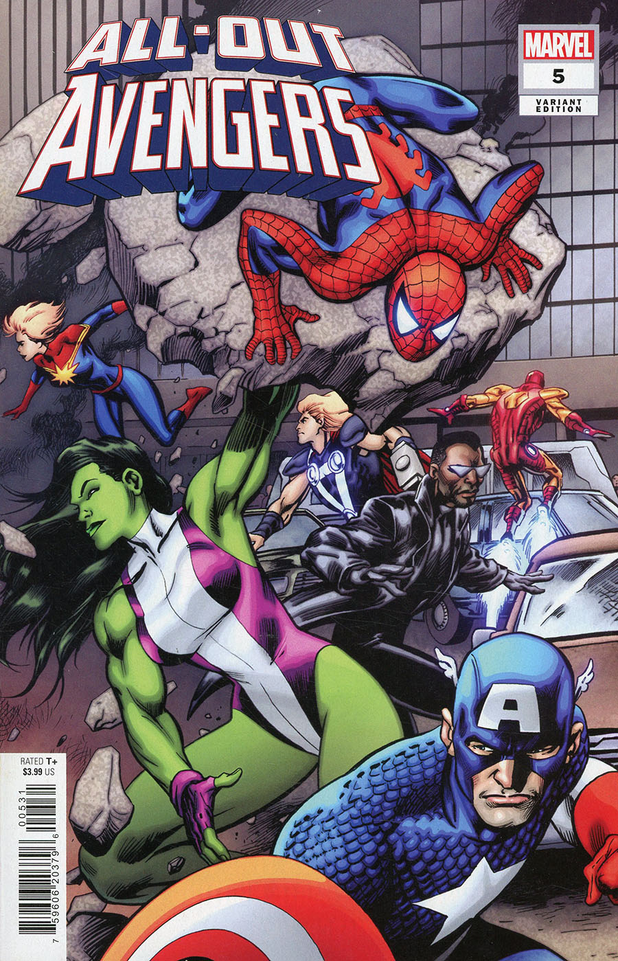 All-Out Avengers #5 Cover C Variant Alan Davis Cover