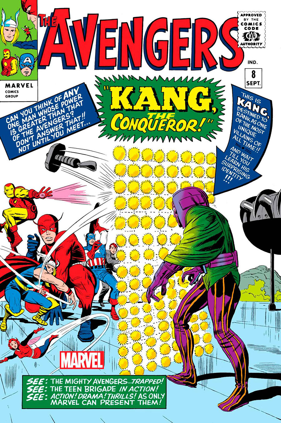 Avengers #8 Cover B Facsimile Edition