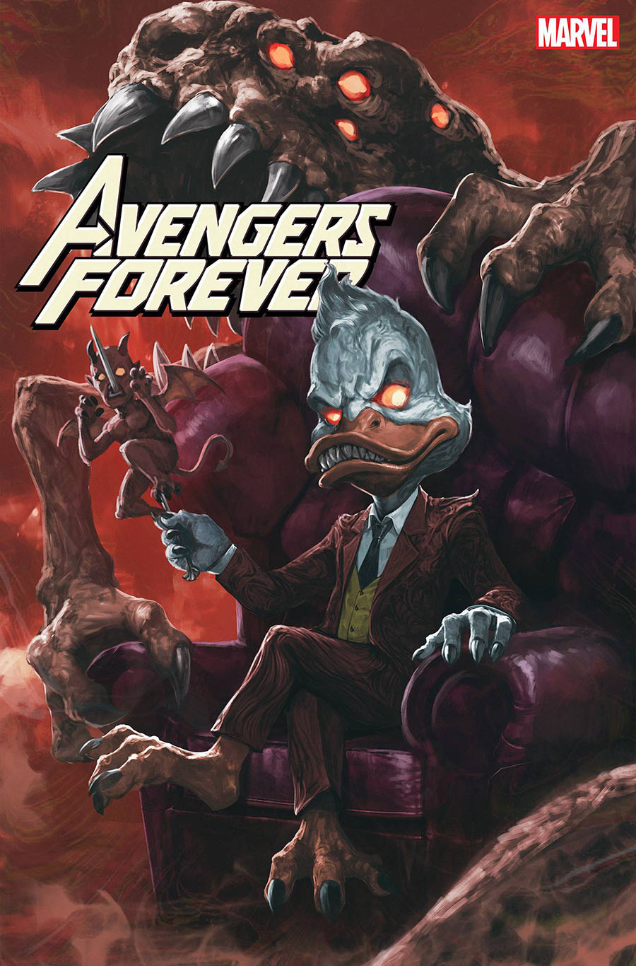 Avengers Forever Vol 2 #13 Cover D Variant Skan Demonized Cover (Avengers Assemble Part 5)