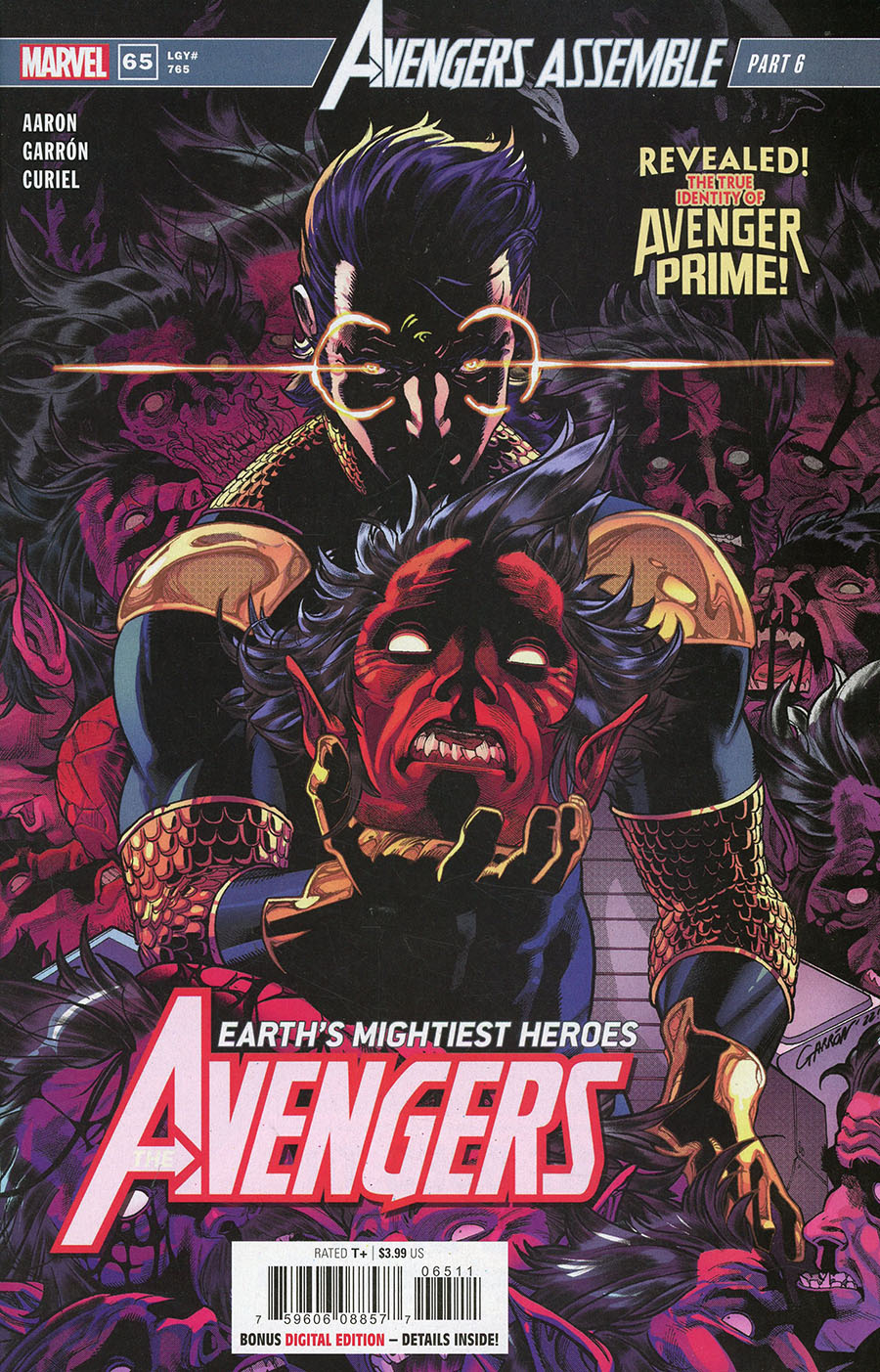 Avengers Vol 7 #65 Cover A Regular Javier Garron Cover (Avengers Assemble Part 6)