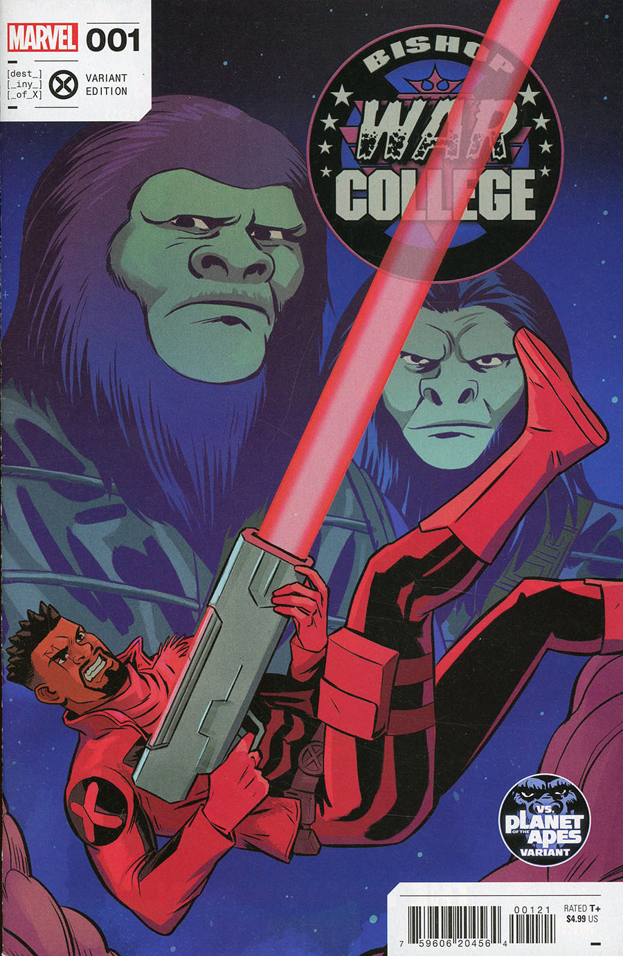 Bishop War College #1 Cover B Variant Natacha Bustos Planet Of The Apes Cover