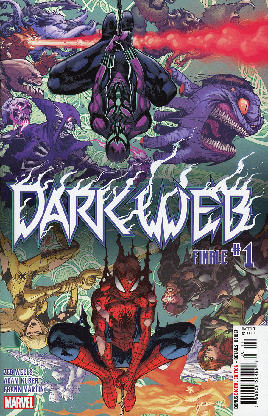 Dark Web Finale #1 (One Shot) Cover A Regular Adam Kubert Cover