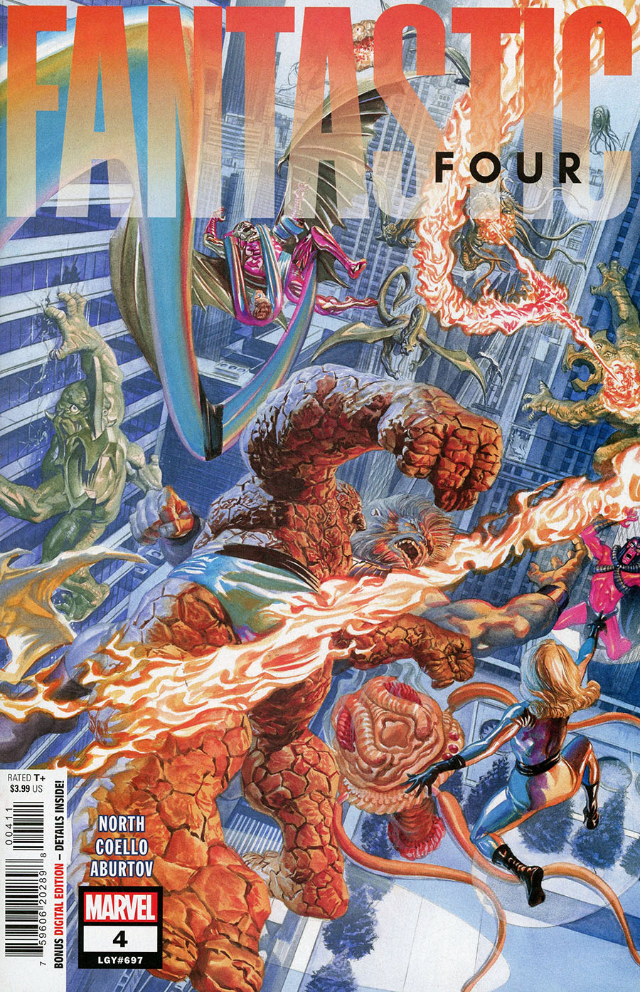 Fantastic Four Vol 7 #4 Cover A Regular Alex Ross Cover