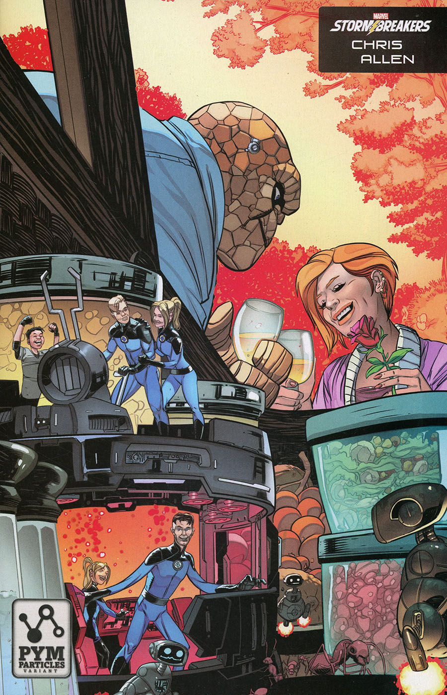 Fantastic Four Vol 7 #4 Cover D Variant Chris Allen Stormbreakers Cover