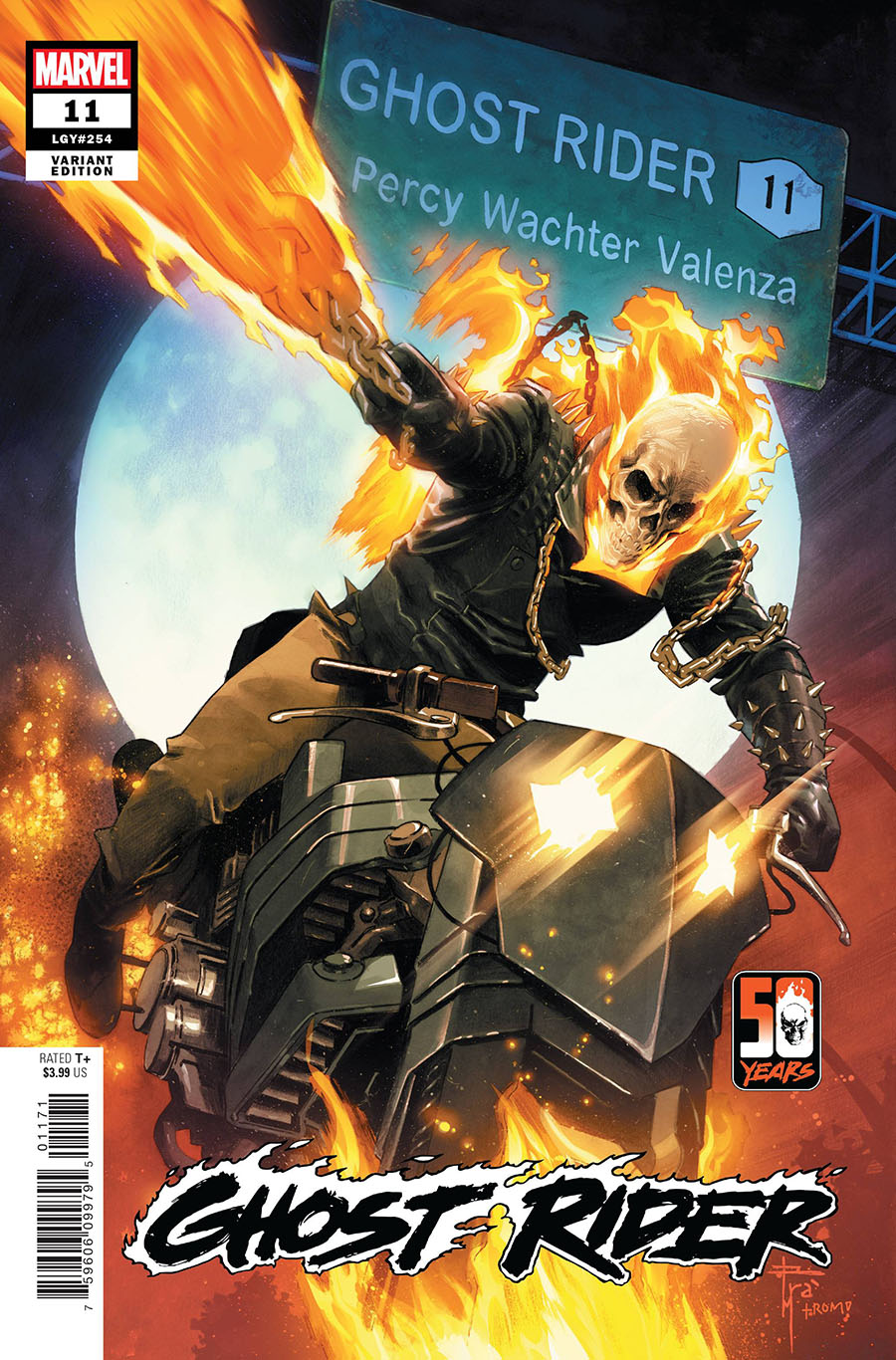 Ghost Rider Vol 9 #11 Cover D Variant Francesco Mobili Cover