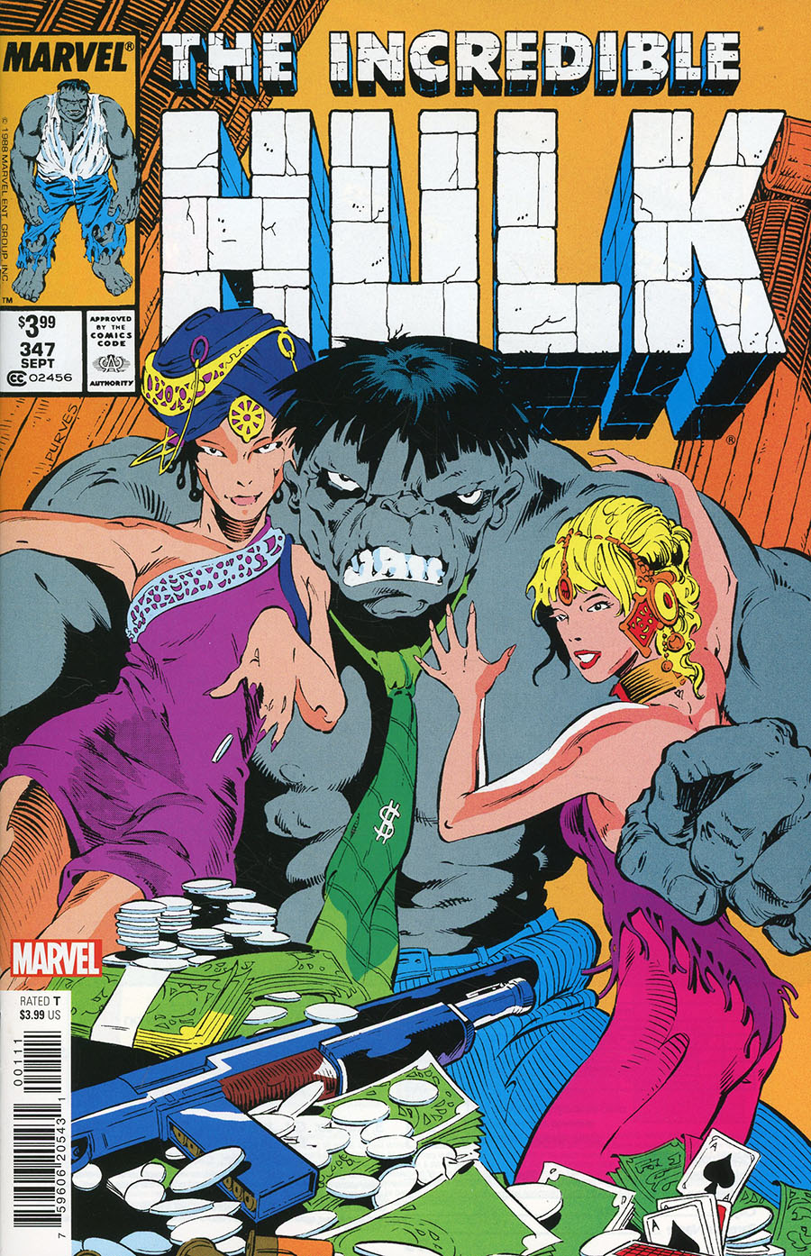 Incredible Hulk #347 Cover B Facsimile Edition