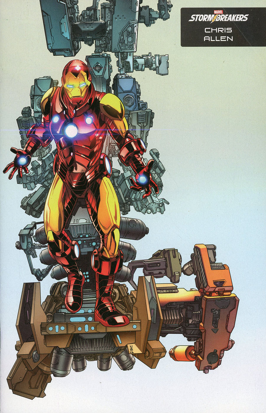Invincible Iron Man Vol 4 #2 Cover E Variant Chris Allen Stormbreakers Cover