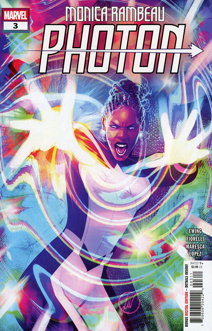 Monica Rambeau Photon #3 Cover A Regular Luca Maresca Cover