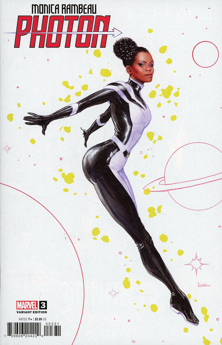 Monica Rambeau Photon #3 Cover C Variant Kaare Andrews Cover