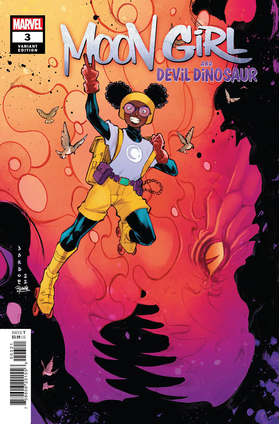 Moon Girl And Devil Dinosaur Vol 2 #3 Cover B Variant Karen S Darboe Cover