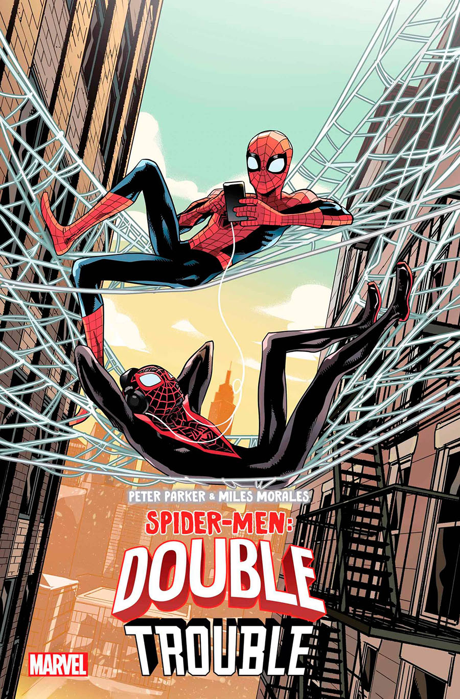 Peter Parker & Miles Morales Spider-Men Double Trouble #4 Cover B Variant Nao Fuji Cover