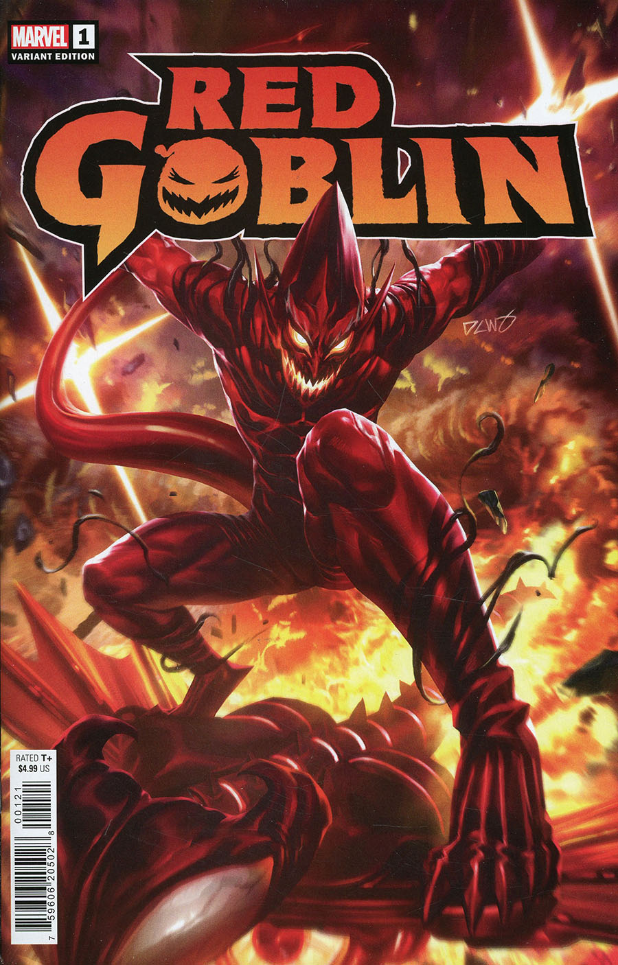 Red Goblin #1 Cover B Variant Derrick Chew Cover