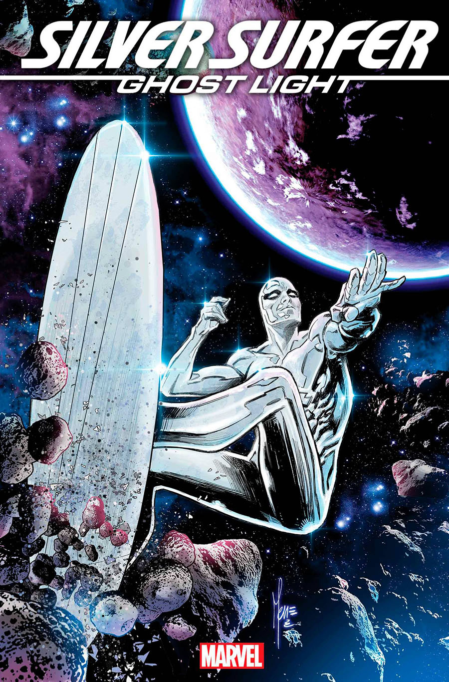 Silver Surfer Ghost Light #1 Cover C Variant Marco Checchetto Cover