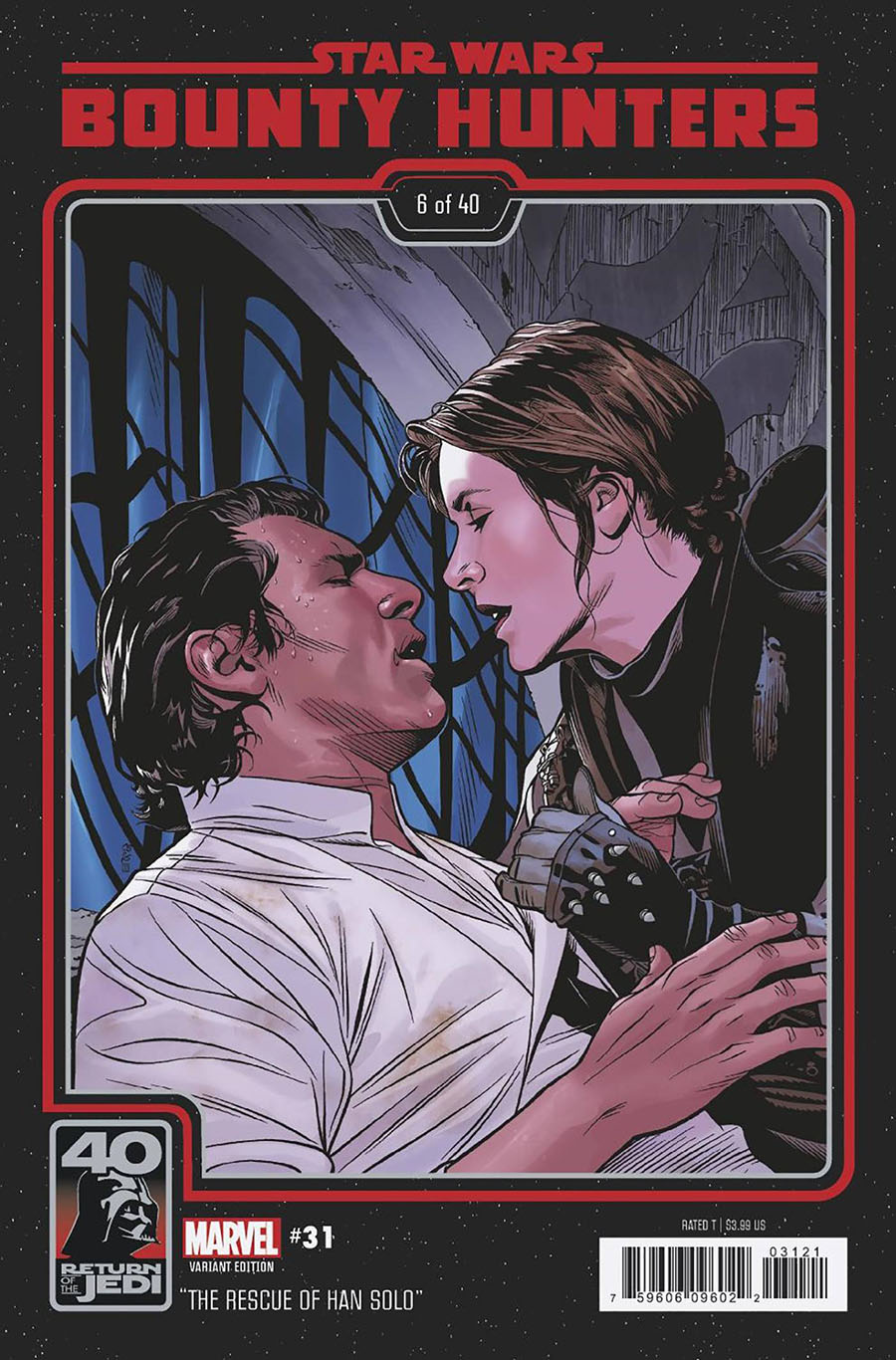 Star Wars Bounty Hunters #31 Cover C Variant Chris Sprouse Return Of The Jedi 40th Anniversary Cover
