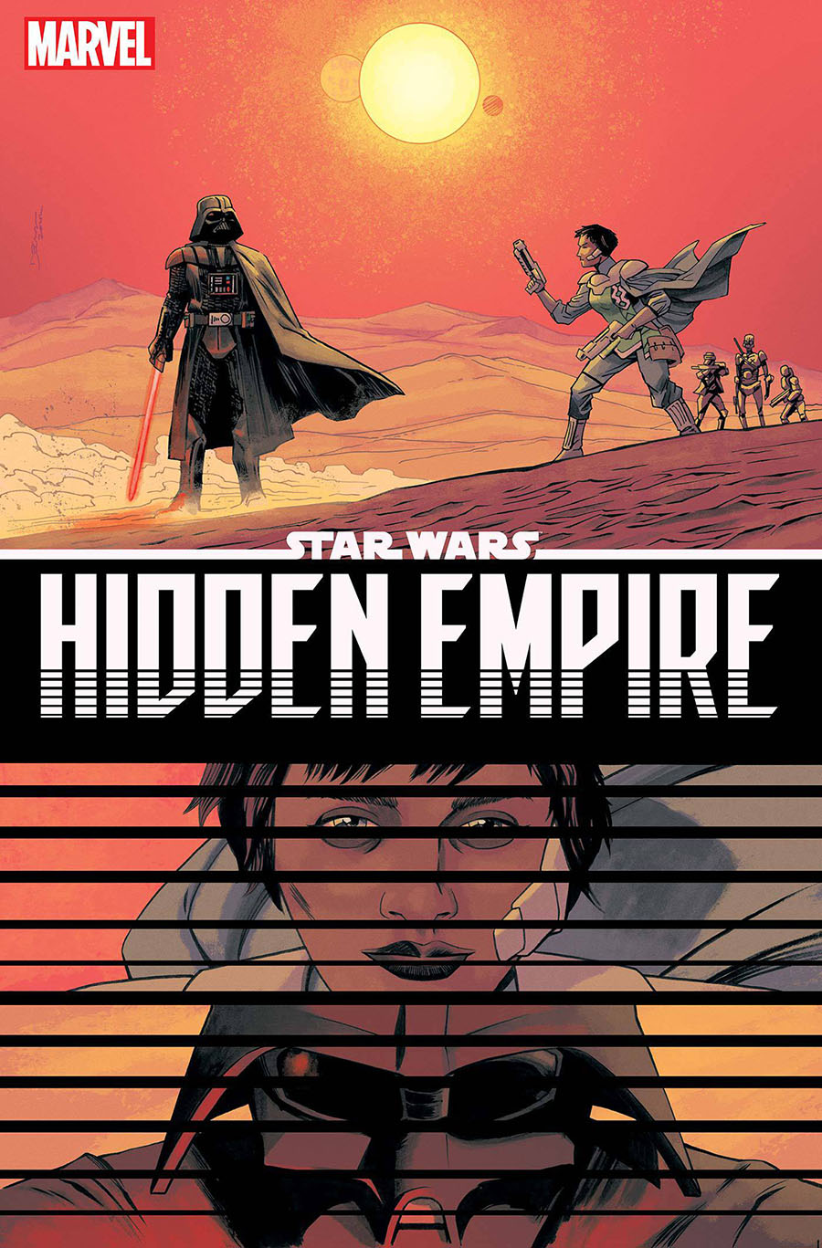 Star Wars Hidden Empire #3 Cover D Variant Declan Shalvey Battle Cover