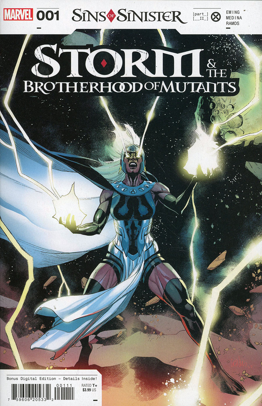 Storm And The Brotherhood Of Mutants #1 Cover A Regular Leinil Francis Yu Cover (Sins Of Sinister Tie-In)