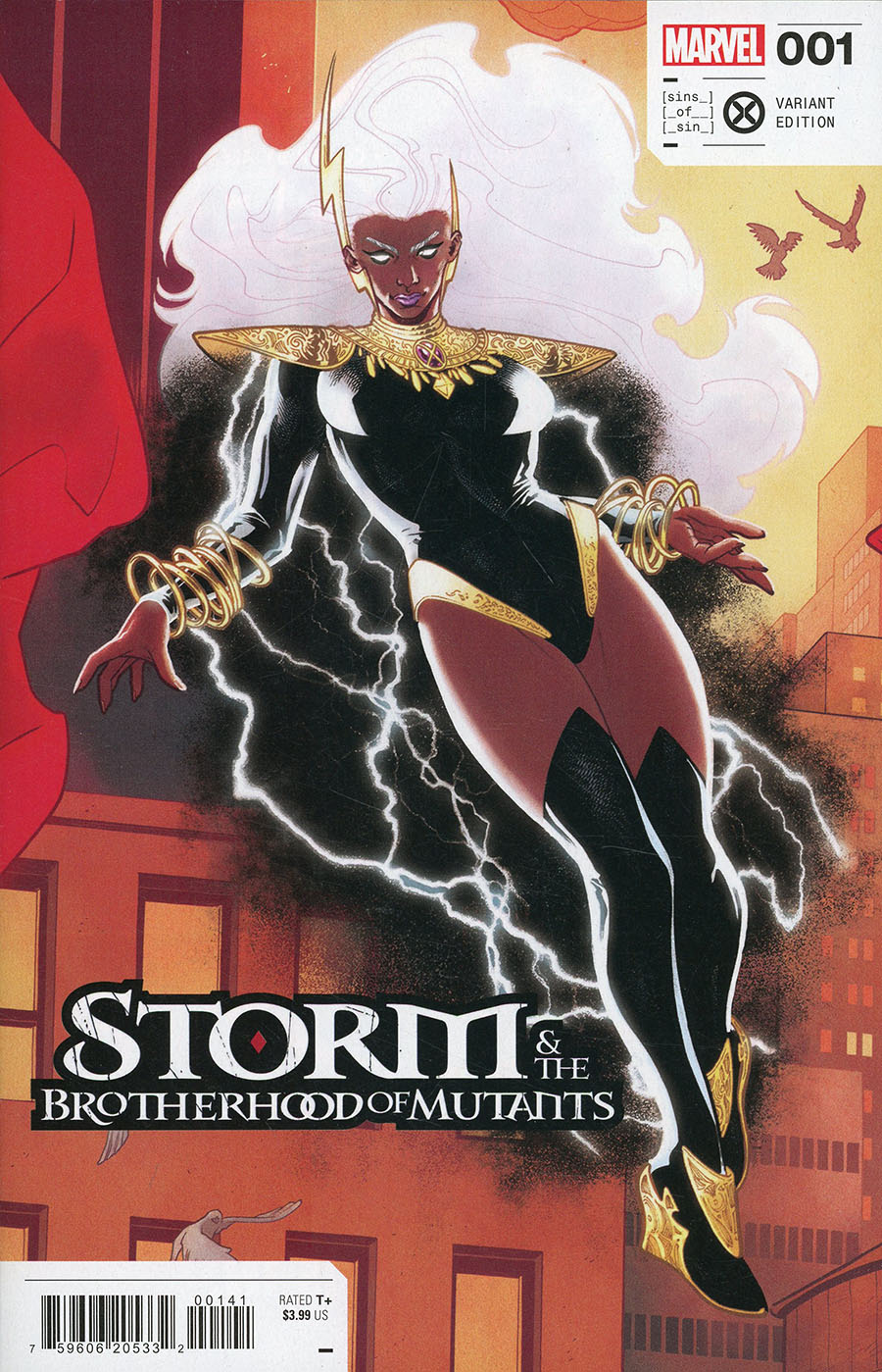 Storm And The Brotherhood Of Mutants #1 Cover C Variant Elena Casagrande Women Of Marvel Cover (Sins Of Sinister Tie-In)