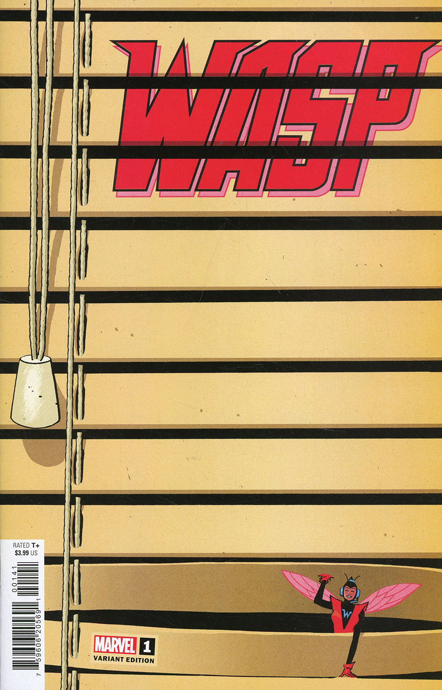 Wasp #1 Cover D Variant Tom Reilly Windowshades Cover