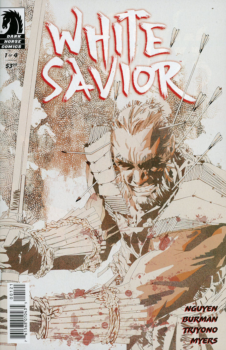 White Savior #1 Cover B Variant Eric Nguyen Cover