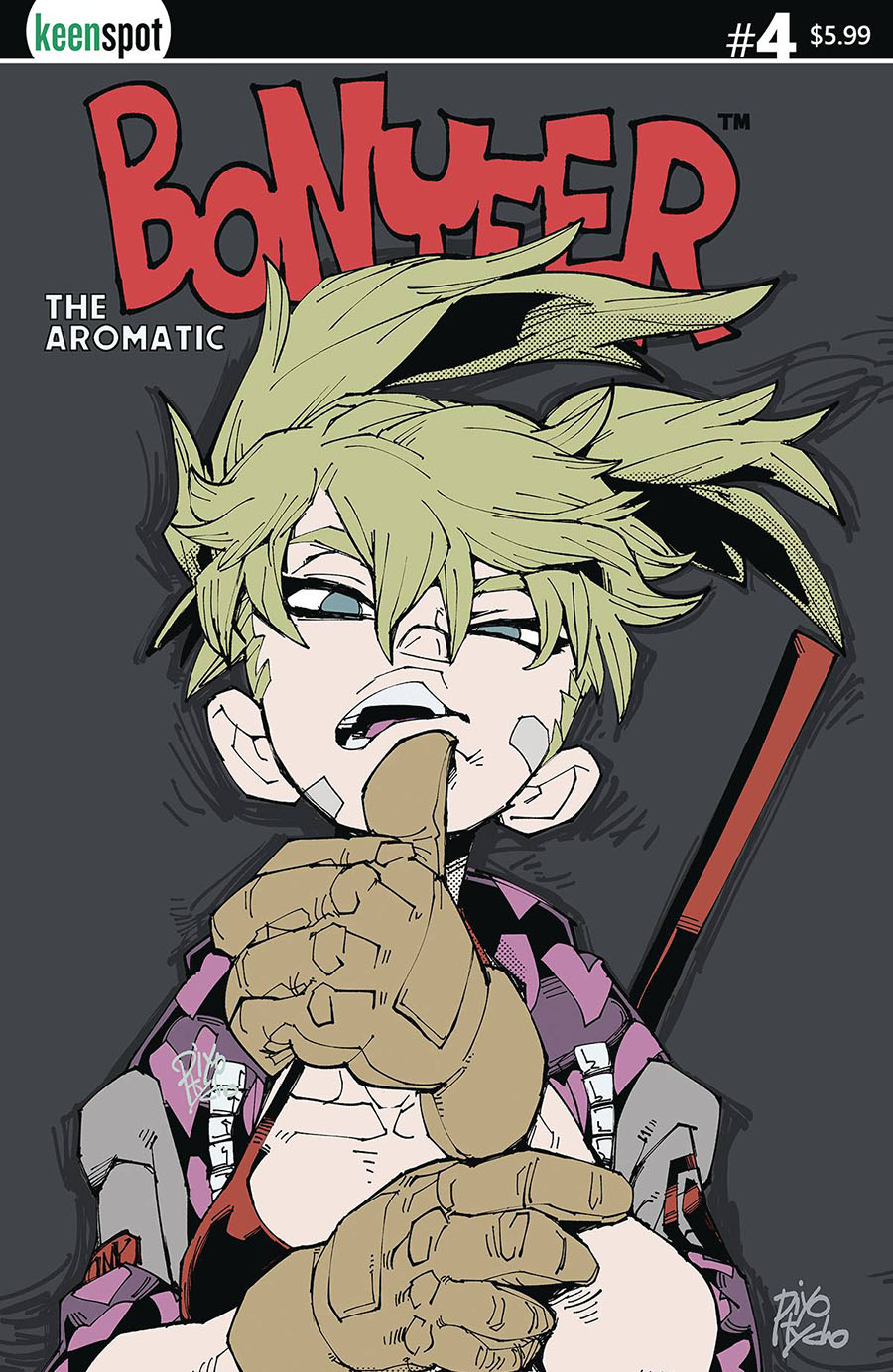 Bonyeer The Aromatic #4 Cover C Variant Hirano Piyotycho Cover