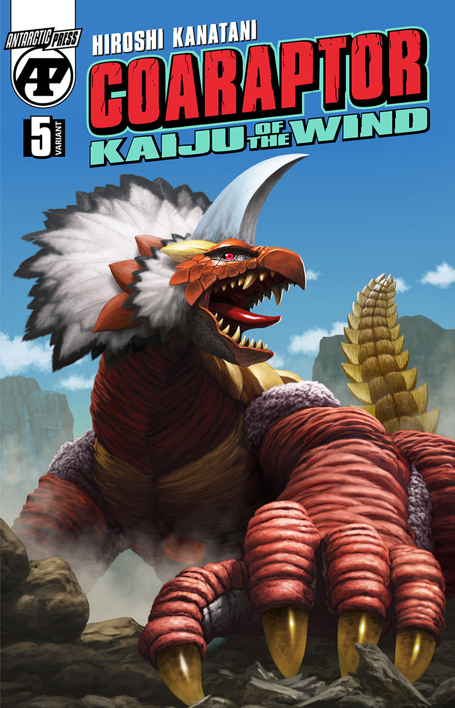 Coaraptor Kaiju Of The Wind #5 Cover B Variant Yuji Kaida Cover