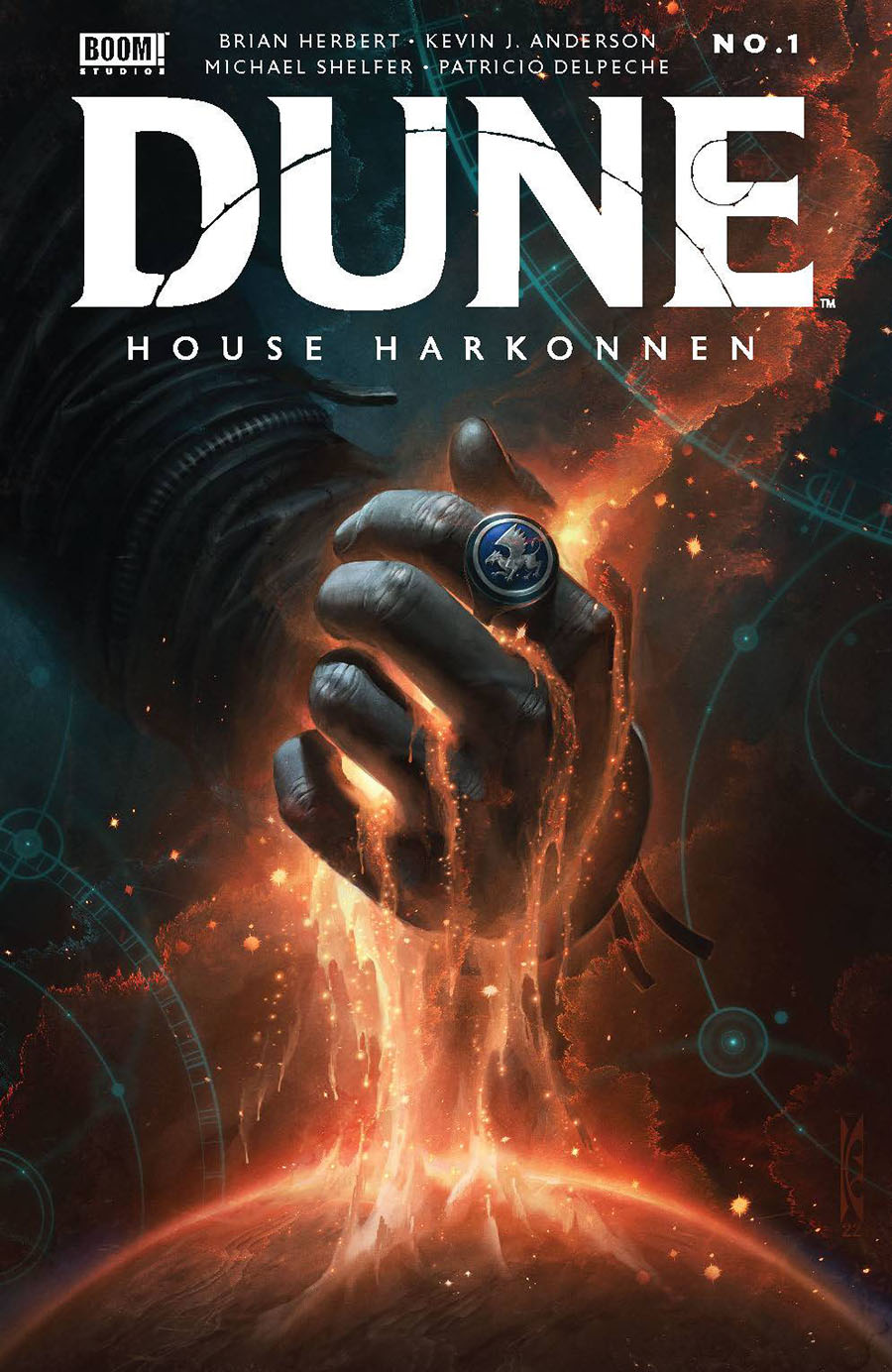 Dune House Harkonnen #1 Cover A Regular Raymond Swanland Cover