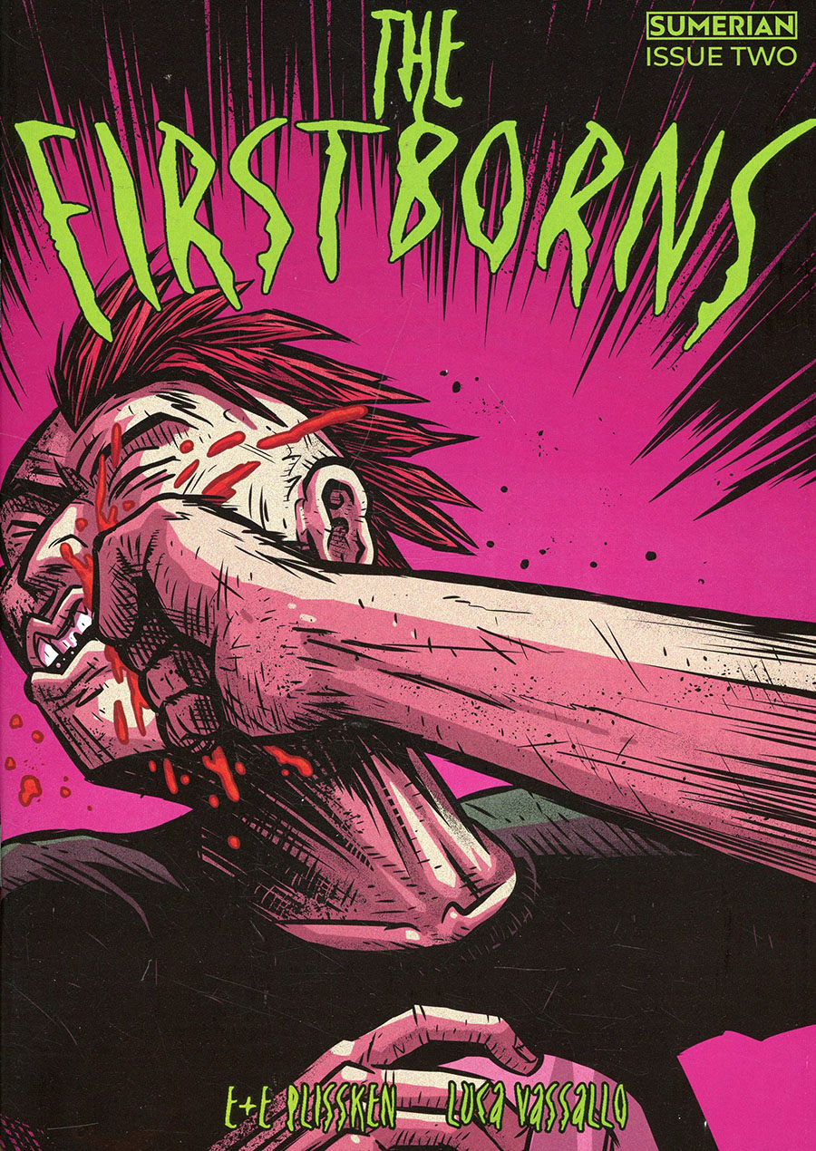 Firstborns #2 Cover B Variant Luca Vassallo Pantera Vulgar Display Of Power Homage Cover